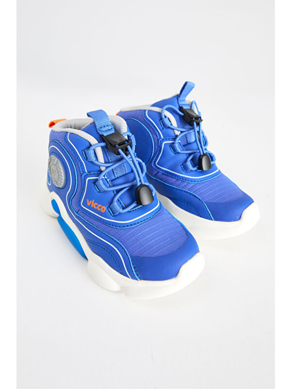 Vento Işıklı Erkek Bebek Saks Mavi Bot - Görsel 3