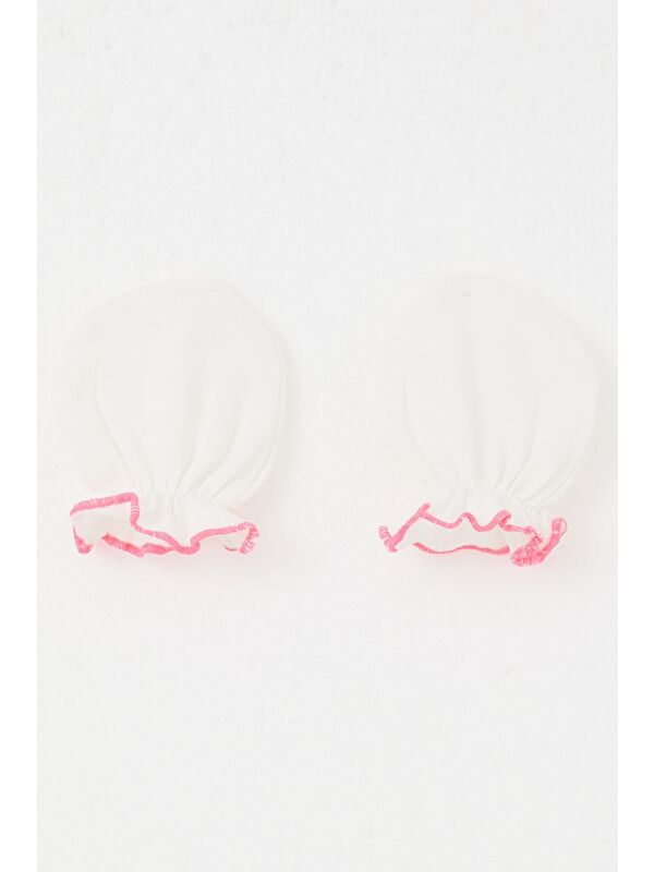 Breeze Yenidoğan Bebek Eldiven Basic Ekru (7 X 9 Cm)