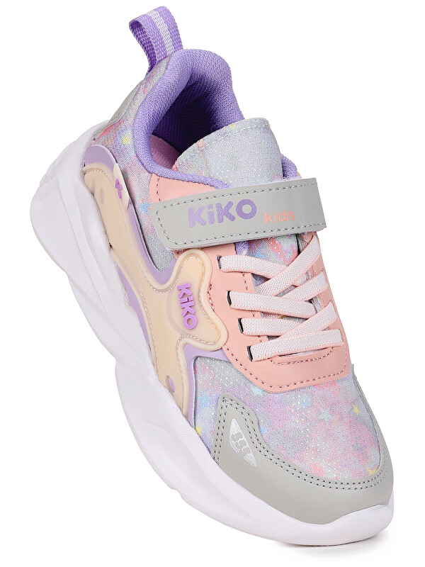 Kiko Kids Sole Günlük Cırtlı Kız Çocuk Spor Ayakkabı