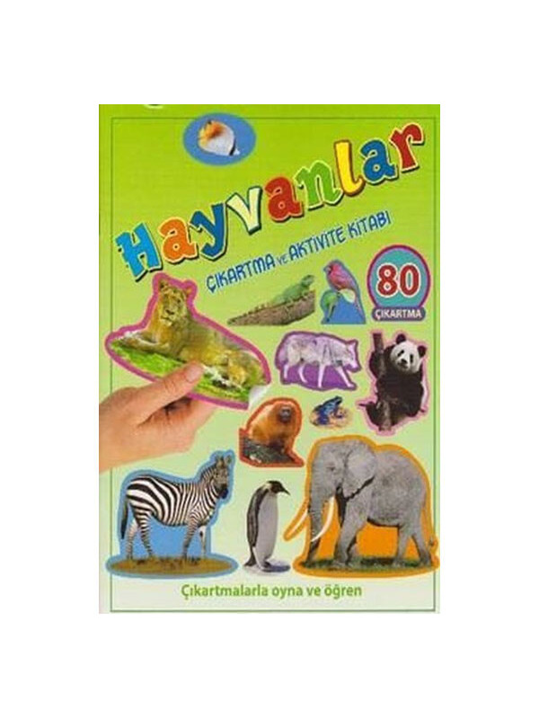 Parıltı Yayınları Hayvanlar Çıkartma ve Aktivite Kitabı