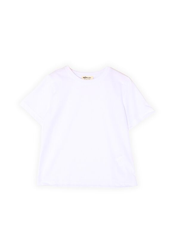 Miababy Unisex Basic Baskısız Tişört