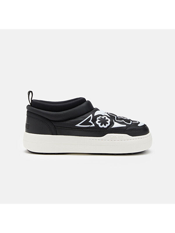 Moon Boot Kadın Sneaker 80D2470030-NA02 Park Soft Flower Black/Whıte