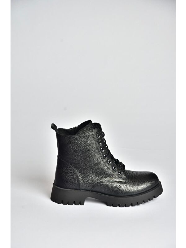 Siyah Kadın Bot V555700703 - Görsel 5