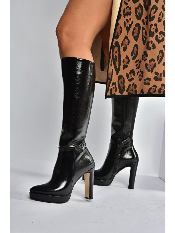 Siyah Kadın Çizme V820660660 - Görsel 3