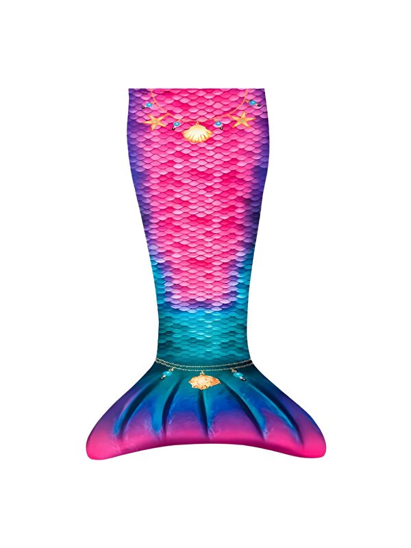 Kuaki Mermaids Deniz Kızı Kostümlü TV Battaniyesi Star