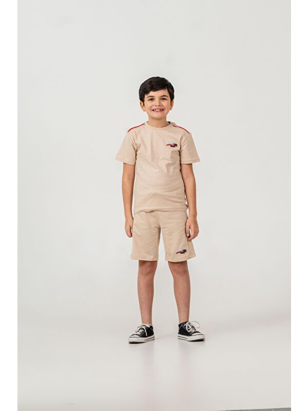 Mışıl Kids Street Legend Baskılı Erkek Çocuk Şort - Tişört Takımı