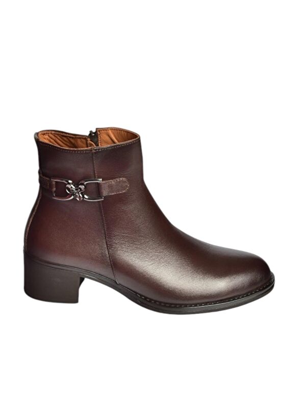 Kahverengi Kadın Bot V555311503 - Görsel 5