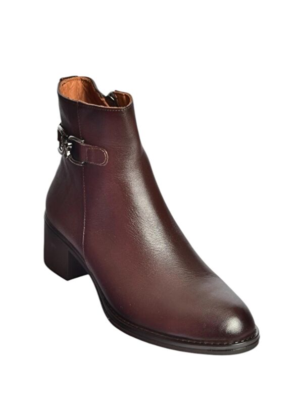 Kahverengi Kadın Bot V555311503 - Görsel 7