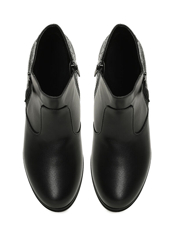 163050.Z5PR Siyah Kadın Dolgu Topuk Bot - Görsel 5