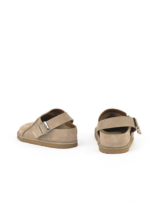 Hakiki Deri Kadın Sandalet 1511033Z4000 Vizon - Görsel 4