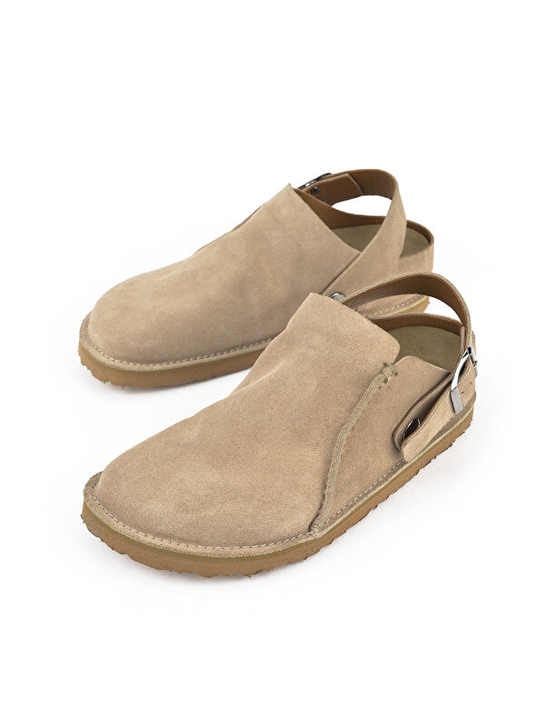 Hakiki Deri Kadın Sandalet 1511033Z4000 Vizon - Görsel 6