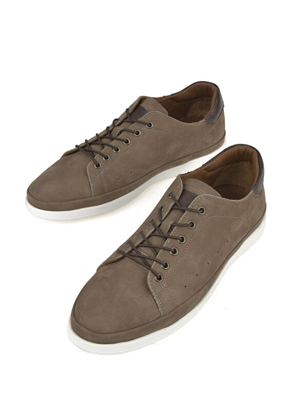 Erkek Hakiki Deri Ayakkabı 1511025Z20282 Kum - Görsel 6