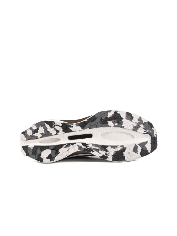 Siyah Fileli Hafif Esnek Memory Foam Erkek Spor Ayakkabı Tirispol M - Görsel 6