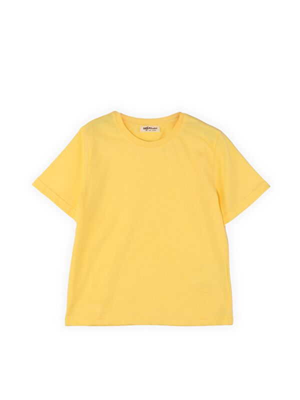 Miababy Unisex Basic Baskısız Tişört