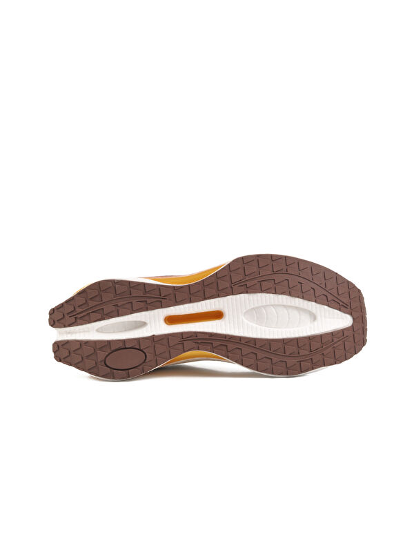 Bej Fileli Hafif Esnek Memory Foam Erkek Spor Ayakkabı Tirispol M - Görsel 6