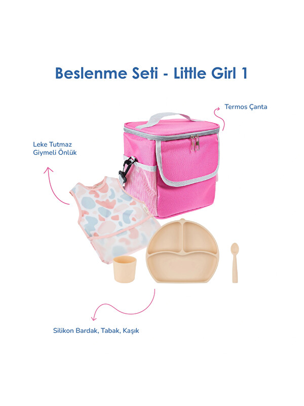 Babyjem Bebek Hediye Beslenme Seti Little Girl 5 Parça