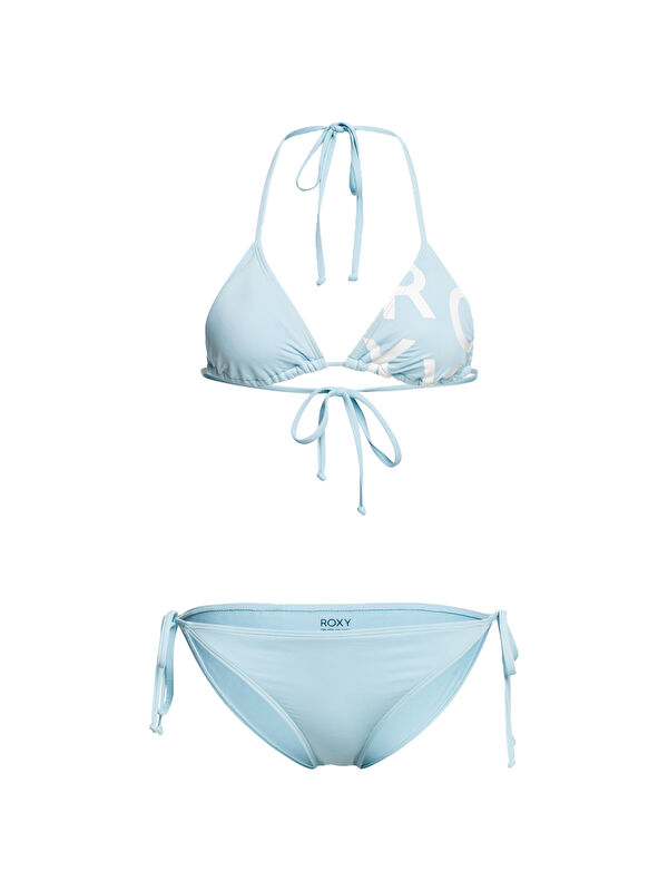 Roxy Sd Be Cl Tiki Tri Reg Ts Set Kadın Mavi Bikini