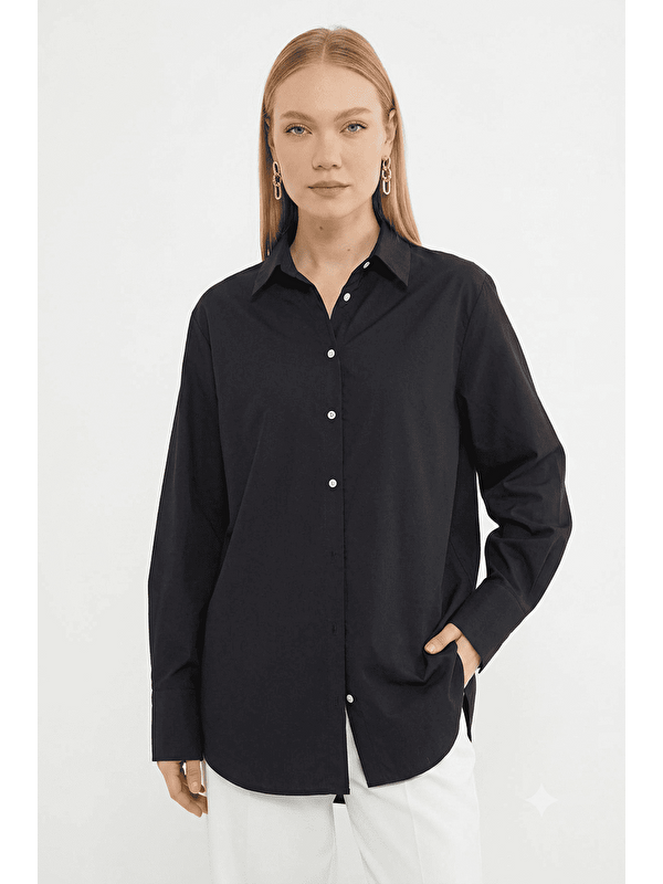 Fullamoda Basic Oversize Gömlek