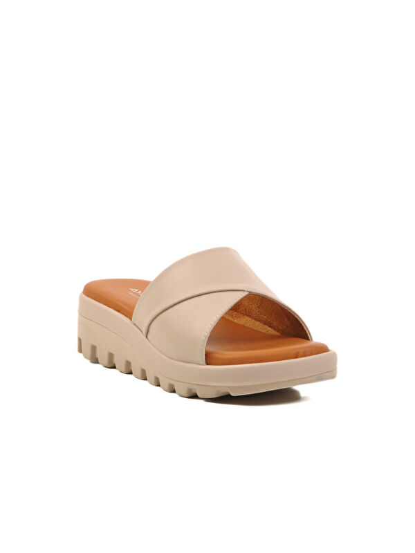 Bej Kadın Terlik 581026 Z - Görsel 4