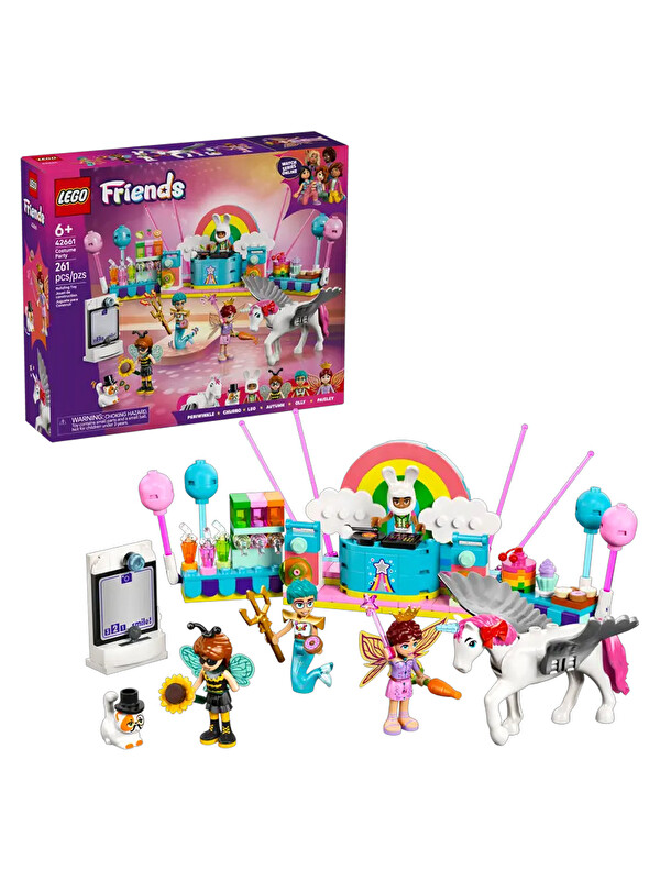 Lego Friends Tek Boynuzlu At ve Peri ile Kostüm Partisi 42661