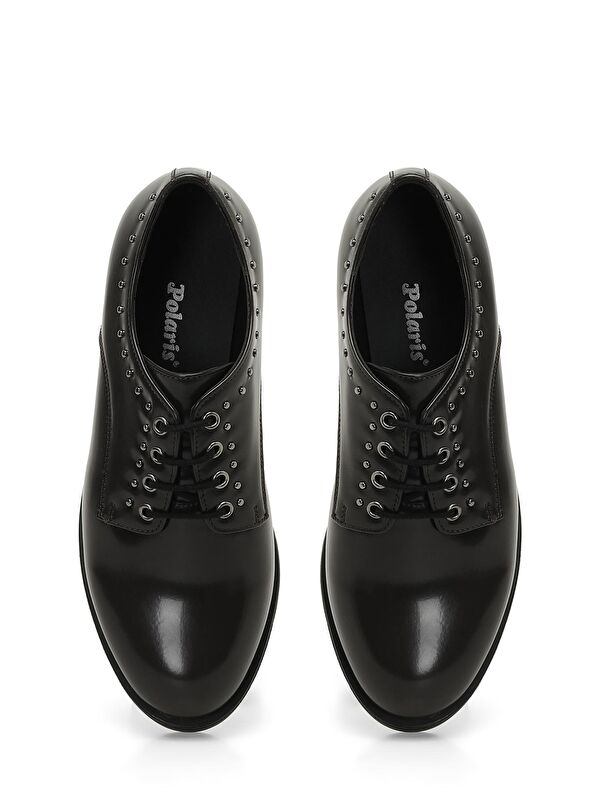 324037.Z 4PR Bordo Kadın Oxford Ayakkabı - Görsel 5