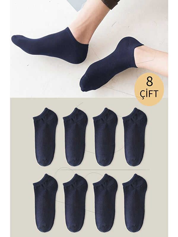 BGK Unisex Basic Patik Çorap 8 Çift