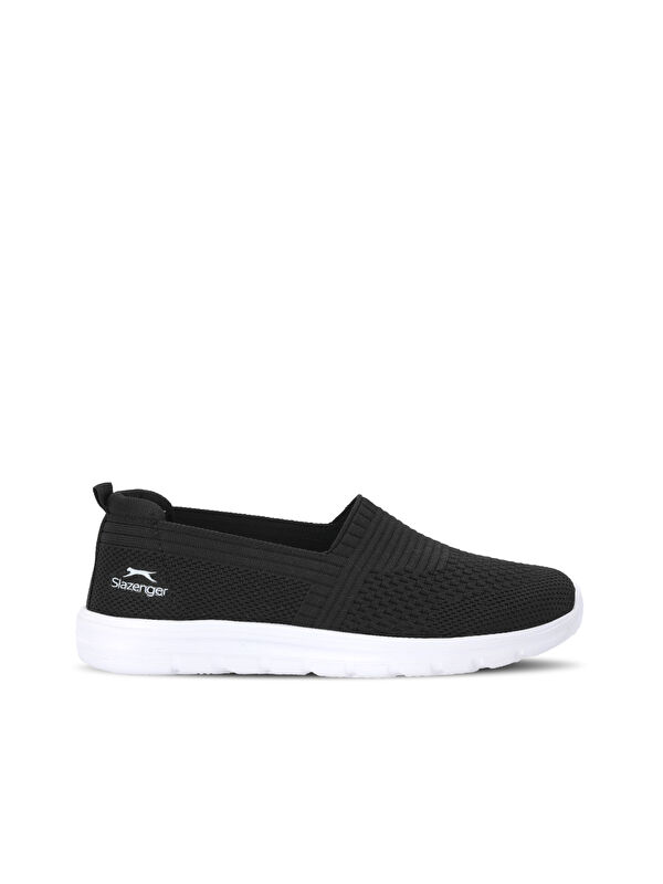 SLAZENGER AYN I Kadın Siyah / Beyaz Günlük Spor Ayakkabısı