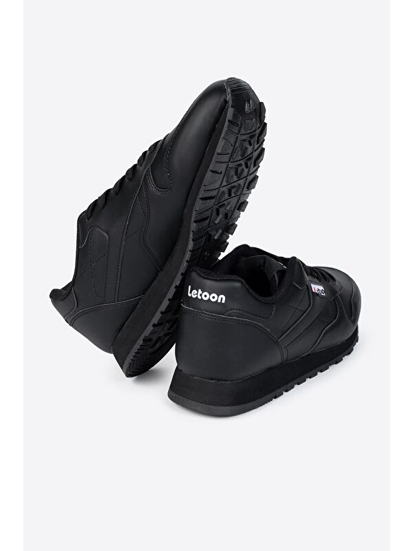 Yuvarlak Burunlu Bağcıklı Erkek Spor Ayakkabı - Görsel 7