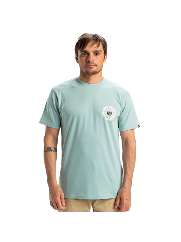 Quiksilver Gh Qs Global Heat Erkek Mor Tişört