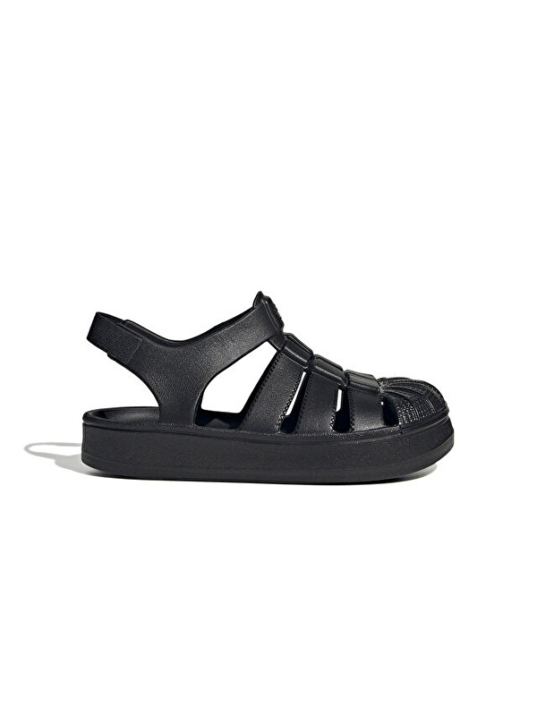 Adidas Superstar Sandal C Çocuk Günlük Sandalet JS2844 Siyah