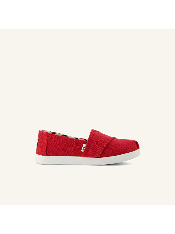 Toms Kırmızı Toms Espadril Kız Çocuk Babet
