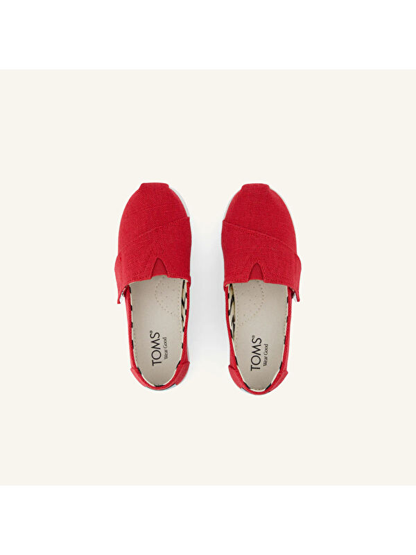 Toms Kırmızı Toms Espadril Kız Çocuk Babet