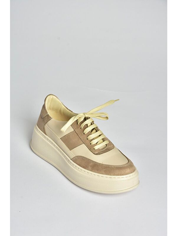 Fox Shoes Bej Kadın Spor Ayakkabı V274949109