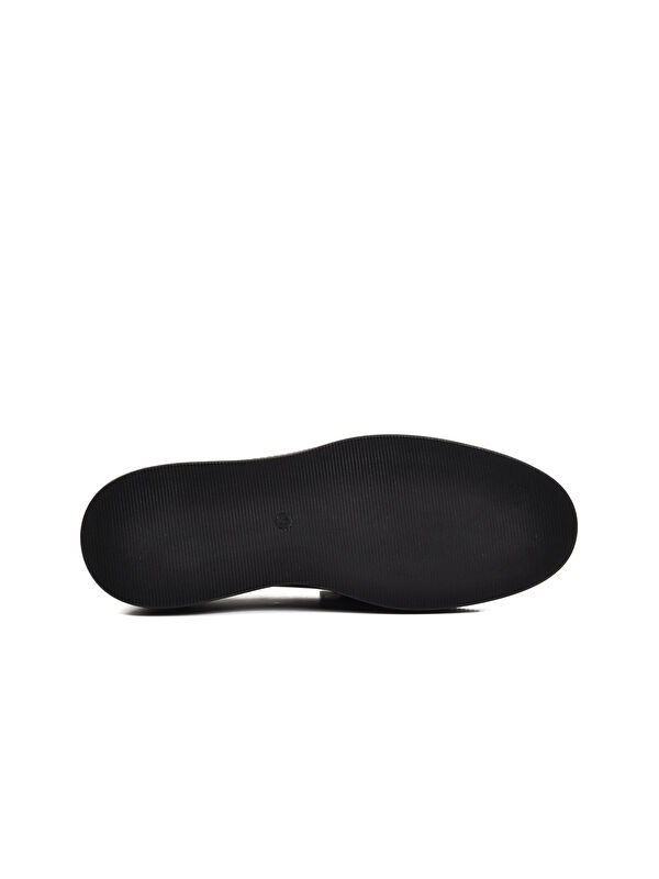 Kahve Hakiki Deri Geniş Kalıp Erkek Klasik Ayakkabı Premium 2127 - Görsel 6