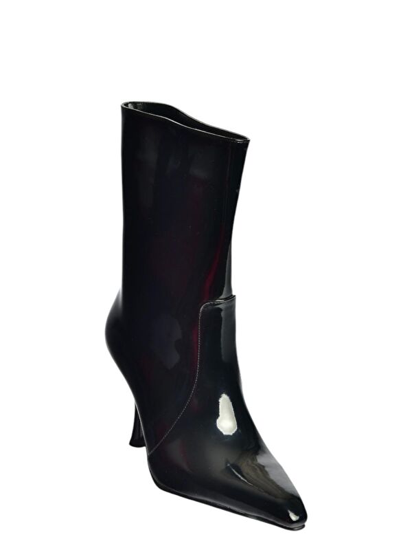 Siyah Kadın Bot V752550208 - Görsel 3