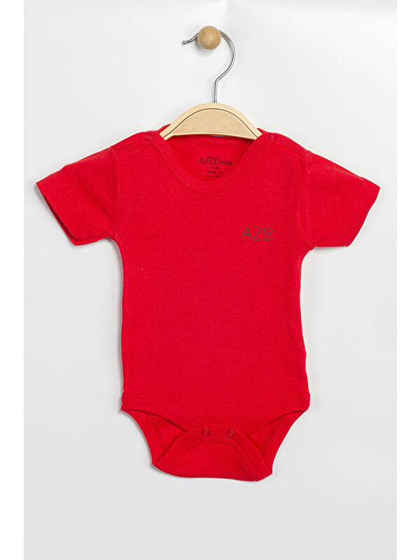 AZİZ BEBE Erkek Kız Bebek Çıtçıtlı % 100 Pamuk Body & Zıbın
