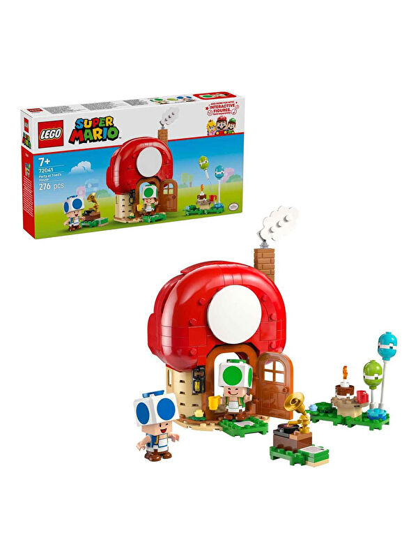 Lego Super Mario Toad Evinde Parti 72041