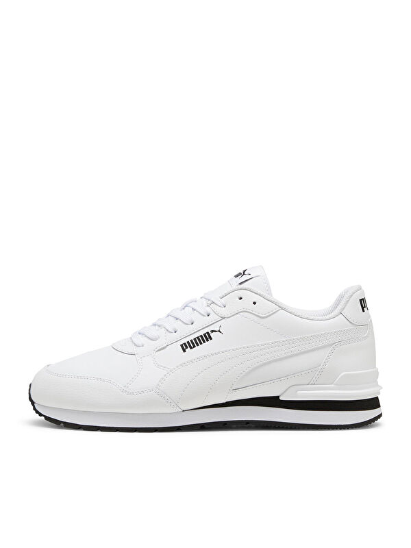 Puma St Runner V4 L Erkek Beyaz Spor Ayakkabı