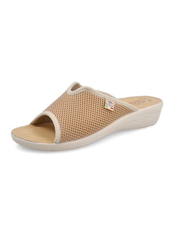Fly Flot Kadın Terlik T4 429 FE Slipper FRESH CLASSIC 6009- Beige