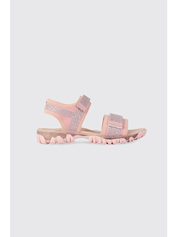 Panço Kız Çocuk Pembe Sandalet