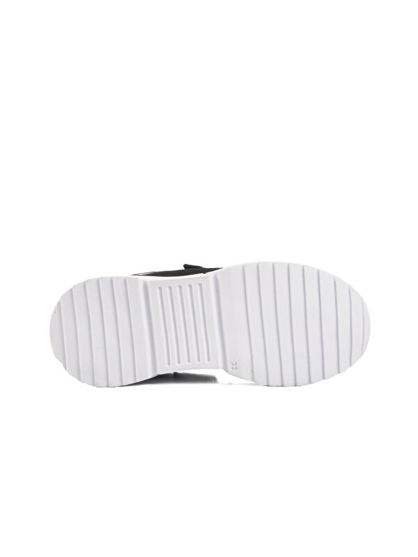 Siyah Turuncu Cırtlı Fileli Hafif Erkek Çocuk Spor Ayakkabı 2320 F - Görsel 6