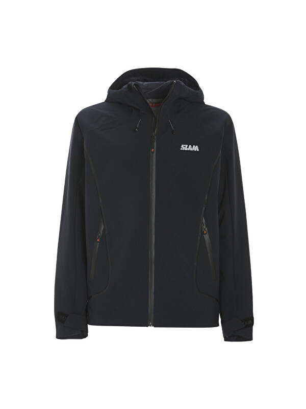 Slam Act Hooded Erkek Mavi Spor Mont