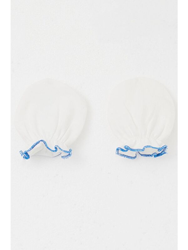 Breeze Yenidoğan Bebek Eldiven Basic Ekru (7 X 9 Cm)