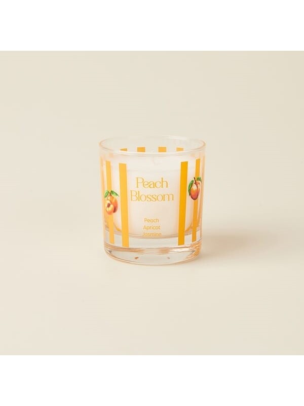 Evidea Deco Peach Blossom Bardak Mum - Renkli - 190 gr
