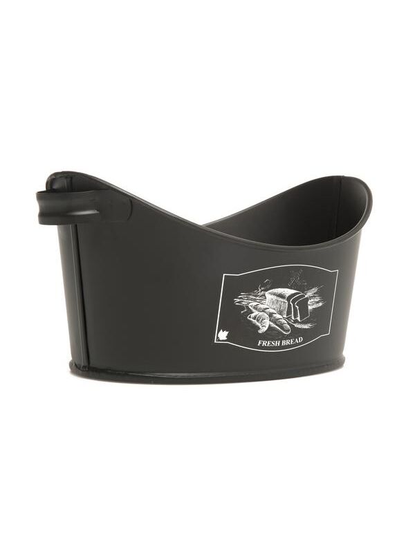 Evstyle Metal Kayık Ekmeklik - Siyah