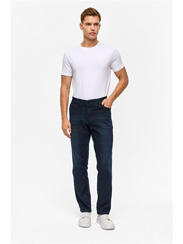 Süvari Mavi Regular Denim Jean Pantolon