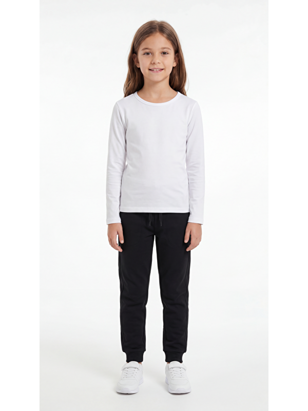 Mışıl Kids Basic Uzun Kol Kız Çocuk Badi