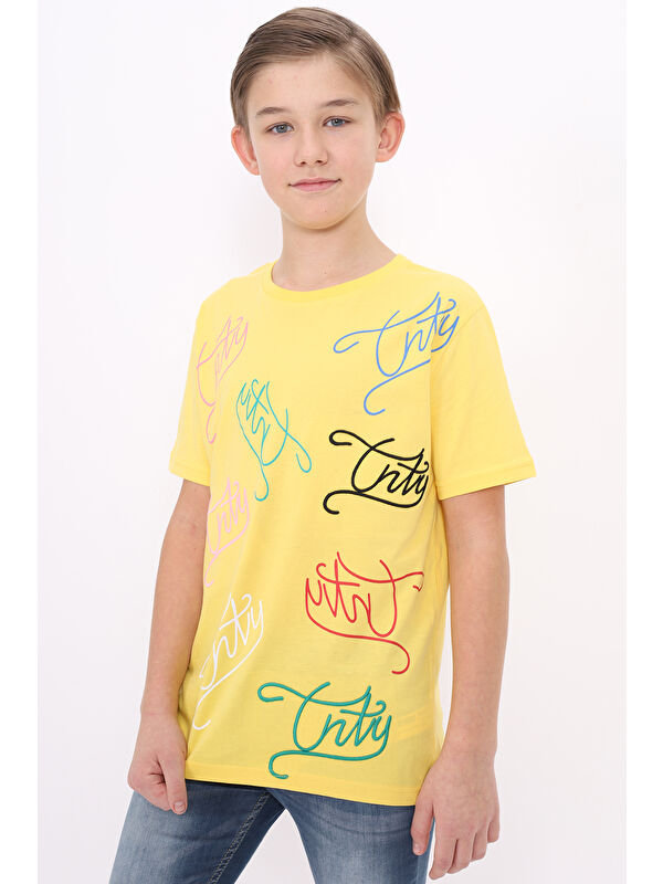 Toontoykids Erkek Çocuk Baskılı Tişört