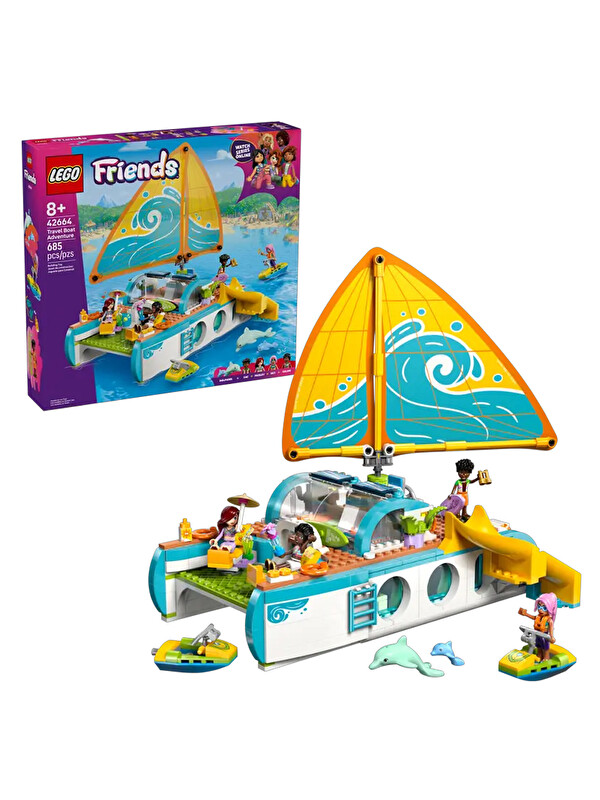 Lego Friends Gezi Teknesi Macerası 42664