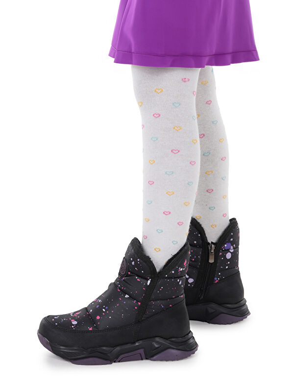 Rocco Fermuarlı Kız Çocuk Kar Botu - Görsel 3